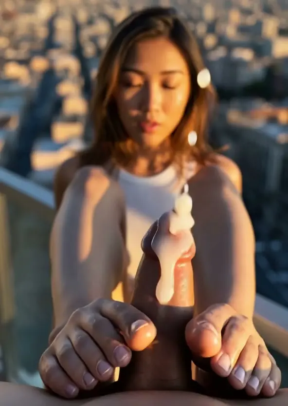 AI Footjob Porn