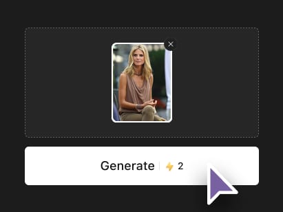 <h3>Paso 2: Haz clic en Generar</h3>Presiona generar una vez y el modelo FLUX se encarga — analizando tu foto y aplicando renderizado preciso de fetichismo de pies automáticamente, sin entrada adicional requerida.