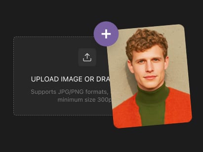 <h3>Upload Your Photo</h3>Sign in to your DreamyPorn AI account and upload a reference photo in JPG, PNG, or WebP format. Choose a clear, well-lit image for the best AI futanari transformation results.