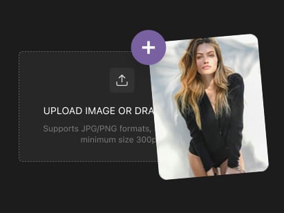 <h3>Step 1: Upload Portrait Photo</h3>Select a clear front-facing portrait photo. The AI extracts facial features in seconds for accurate, personalized video generation.
