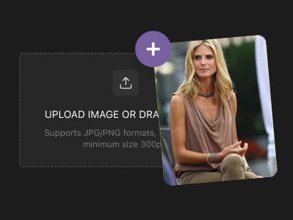 <h3>Paso 1: Sube tu foto</h3>Arrastra o selecciona una JPG o PNG clara en el cargador. Las imágenes bien iluminadas con rasgos faciales visibles producen los resultados más nítidos y precisos de arte de pies.