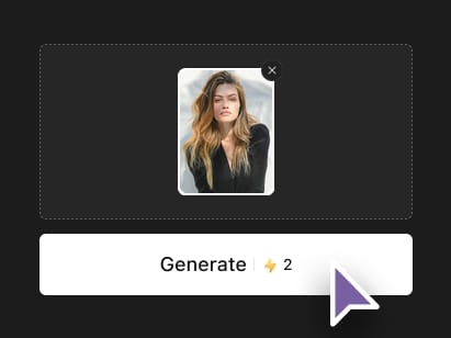 <h3>Step 2 — Upload a Photo and Choose Your AI Bot</h3>Upload any portrait-style photo, then browse 100+ AI bots specialized in intercrural and thighjob scenes. Select the angle, style, and motion intensity that match what you have in mind.